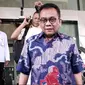 Ketua Badan Legislasi Daerah (Balegda) DPRD DKI Jakarta, M Taufik kembali diperiksa penyidik KPK, Jakarta (3/5) Taufik diperiksa sebagai saksi untuk tersangka M Sanusi. (Liputan6.com/Helmi Afandi)