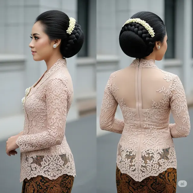 Sanggul Kepang (Braided Bun)