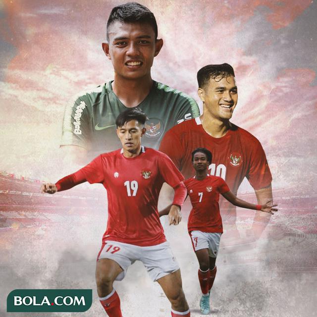 Timnas Indonesia - Penyerang Timnas Indonesia - Dedik Setiawan, Hanis Saghara, Ronaldo Kwateh, M. Rafli