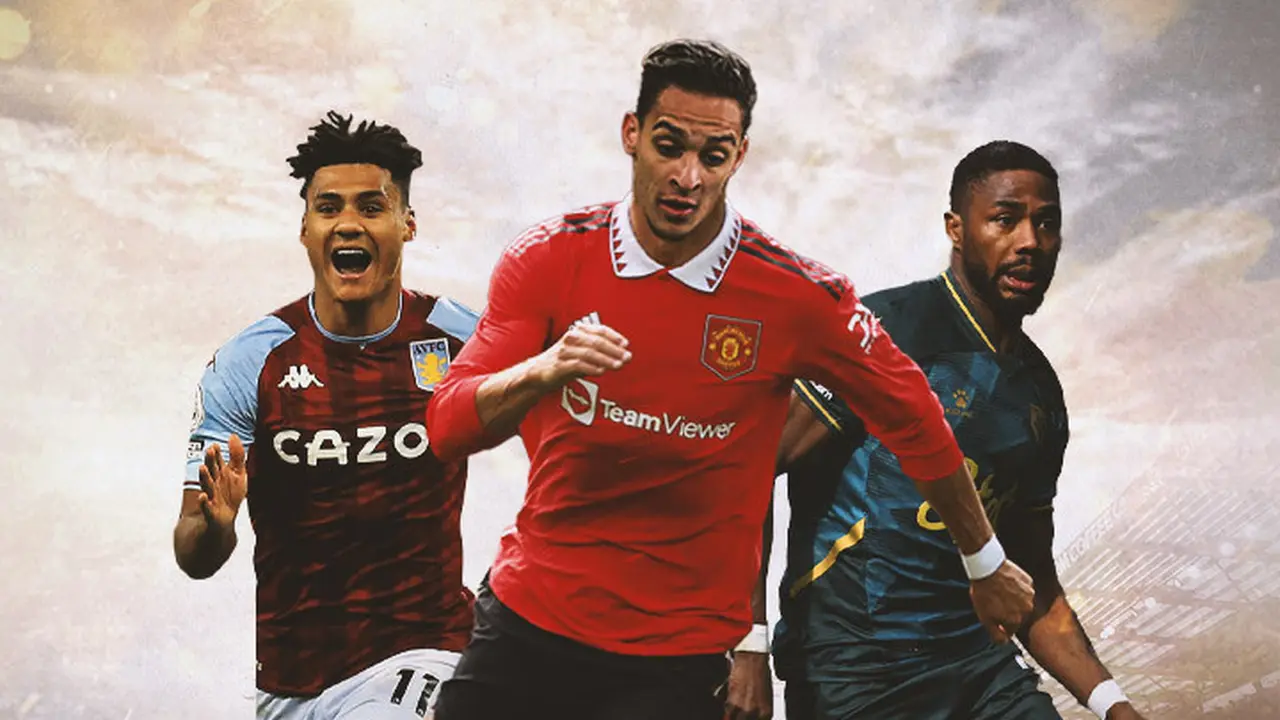 Ilustrasi - Ollie Watkins, Antony, Emmanuel Dennis