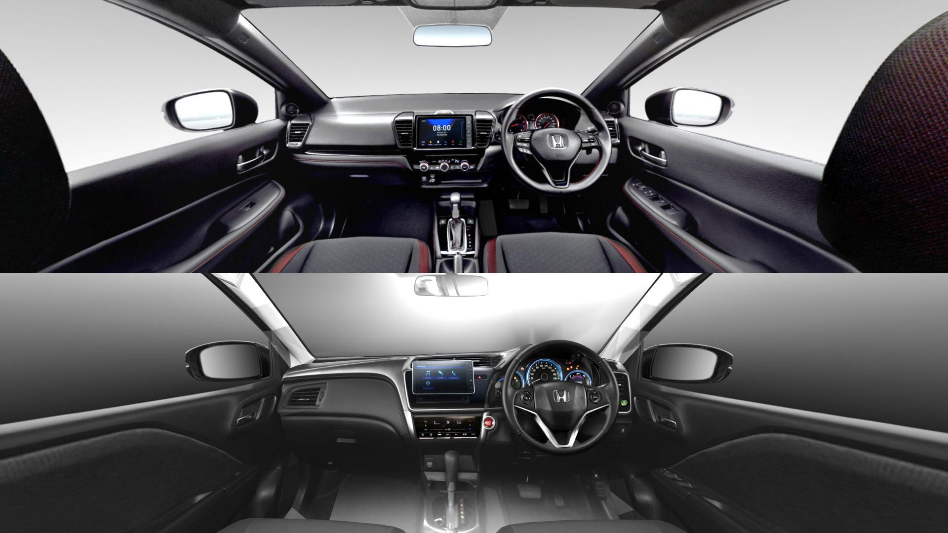 (Atas) Honda City hatchback RS (Bawah) Honda City sedan (Honda)