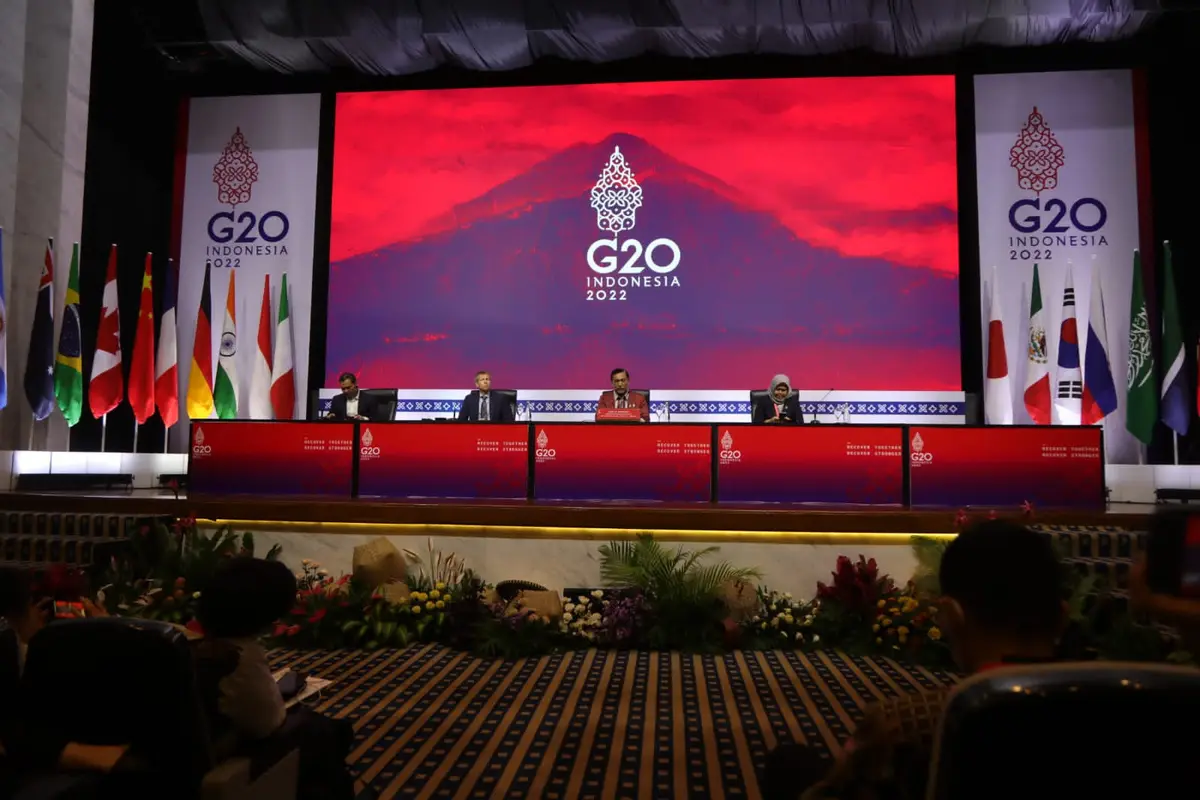 Just Energy Transition Partnership (JETP) pada acara Partnership for Global Infrastructure and Investment (PGII) di KTT G20 pada tanggal 15 November 2022.