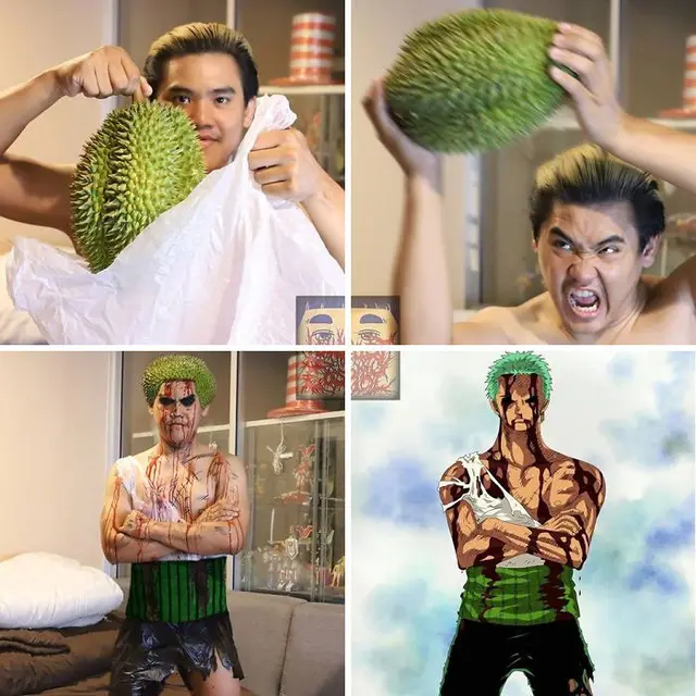 Tingkah Pria Ini Ciptakan Cosplay Murah Meriah Bikin Ngakak Banget