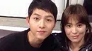 Baru saja diberitakan soal tempat berlangsungnya pesta pernikahan Song Song Couple ini, beredar kabar Song Joong Ki  dan Song Hye Kyo tidak akan menerima sponsor untuk pestanya itu. (Instagram)
