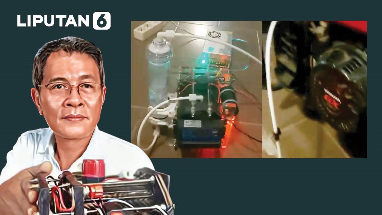 Banner Infografis Geger Nikuba Inovasi Bahan Bakar Air Temuan Aryanto Misel. (Liputan6.com/Abdillah)