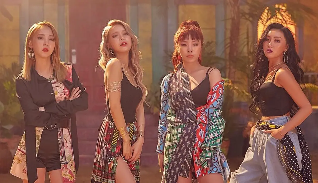 Setelah sempat vakum, Mamamoo akhirnya merilis mini album yang bertajuk Red Moon pada 16 Juli lalu. Di album tersebut, mereka mengandalkan lagu Egoistic. (Foto: soompi.com)