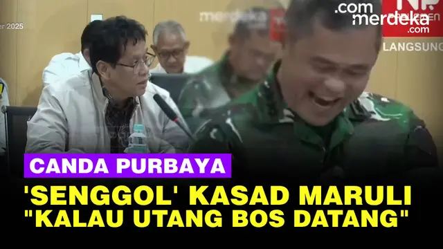 Usil Purbaya Guyon 'Senggol' Kasad Maruli Bikin Ngakak: Kalau Punya Utang Bosnya Datang...