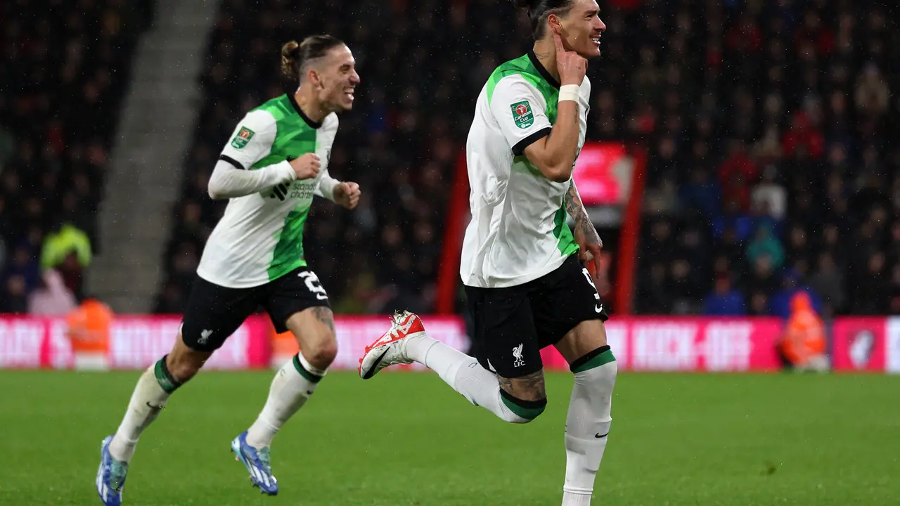 Darwin Nunez, Carabao Cup, Liverpool