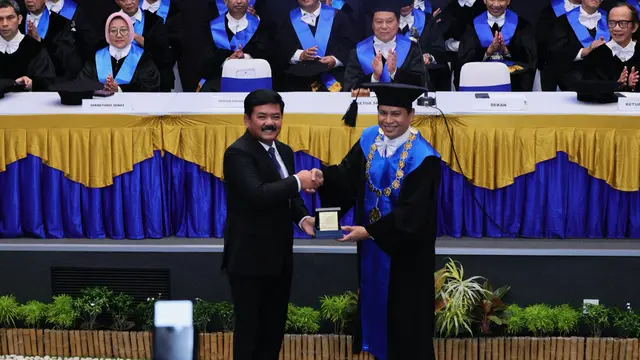 Menteri ATR/Kepala BPN Sampaikan Pidato Ilmiah ‘Integrasi Pertanahan dan Tata Ruang dalam Upaya Perlambatan Entropi’ di FT UGM