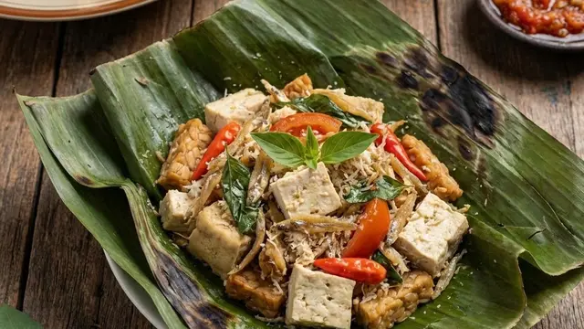Botok Tahu Tempe Teri Medan (Gemini AI)