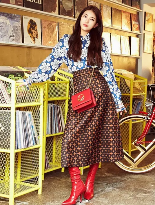 Wanita cantik kelahiran 10 Oktober 1994 ini tidak segan-segan untuk menyumbang uang untuk orang lain. (foto: Instagram/skuukzky)