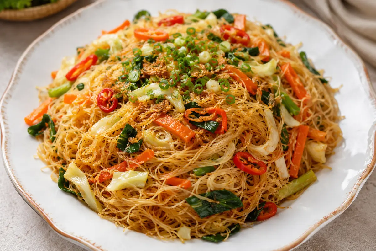 Bihun Goreng Sayur (AI Generated)