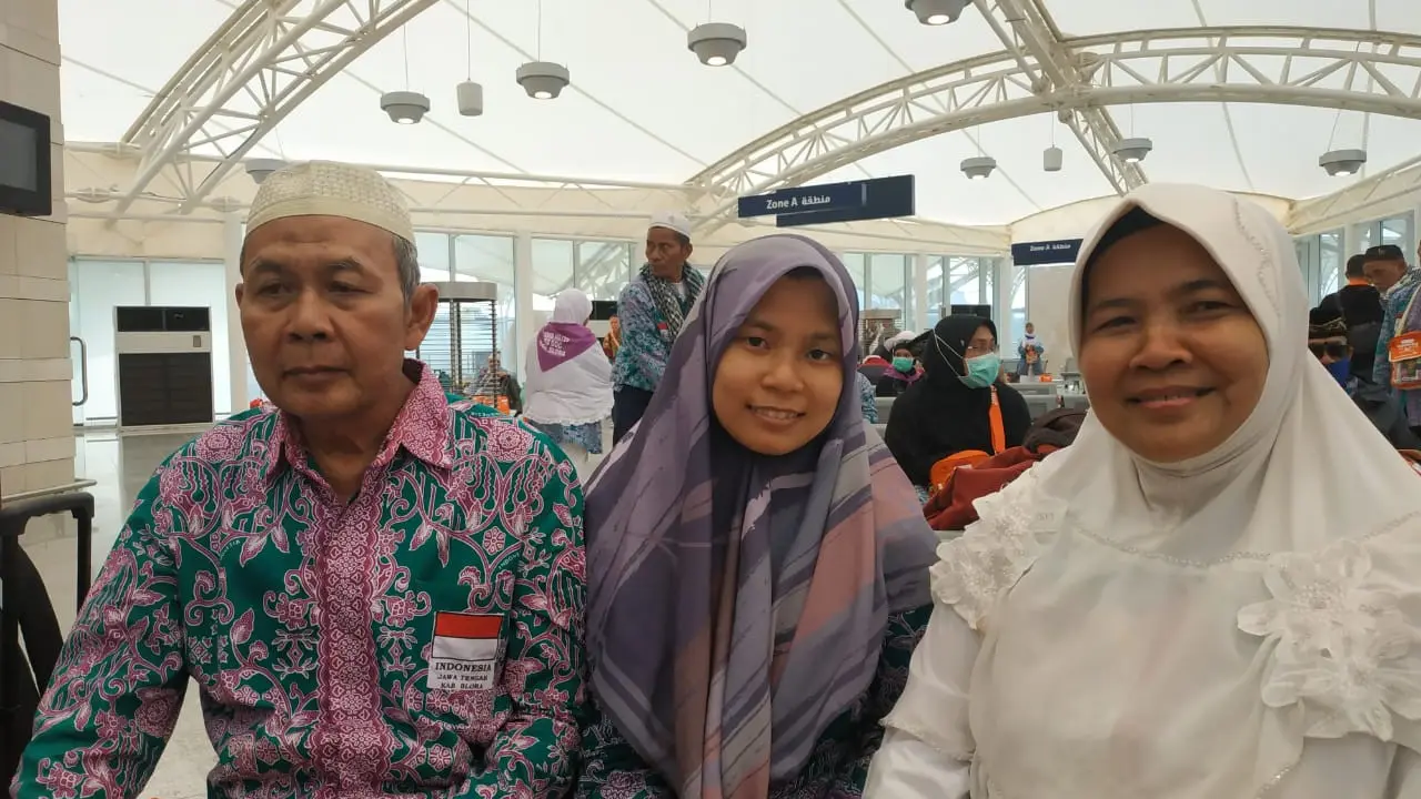 Malih Muayyadah, jamaah haji asal Kabupaten Blora, Jawa Tengah. Nurmayanti/Liputan6.com
