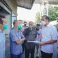 Menteri Perdagangan (Mendag) Muhammad Lutfi tinjau stok  minyak goreng di Makassar.