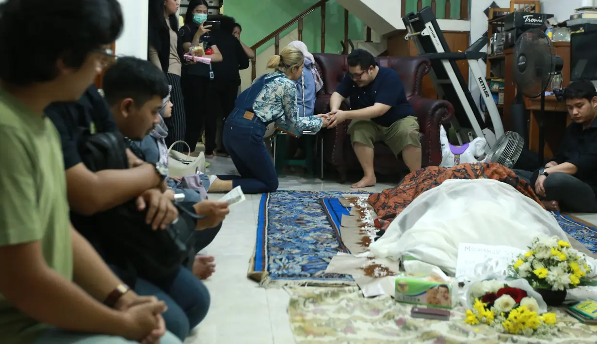 Suasana Rumah Duka Cecep Reza (Deki Prayoga/Dream.co.id)