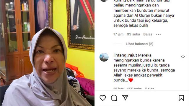 Dorce Gamalama Berikan Tanggapan kepada Ustaz yang Komentari Keinginannya Dimakamkan sebagai Perempuan. (Sumber: Instagram/dg_kcp)