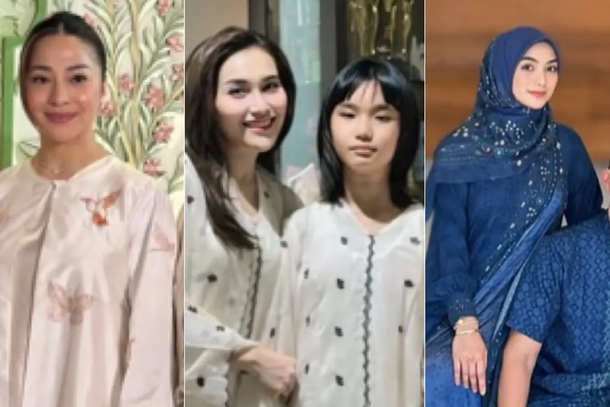 Gaya Selebritis di Lebaran ke 2