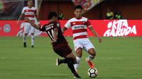 Gelandang muda Madura United, Syahrian Abimanyu. (Bola.com/Aditya Wany)