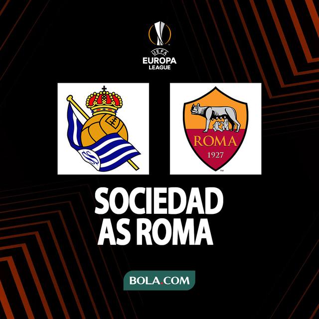 Liga Europa - Sociedad vs AS Roma