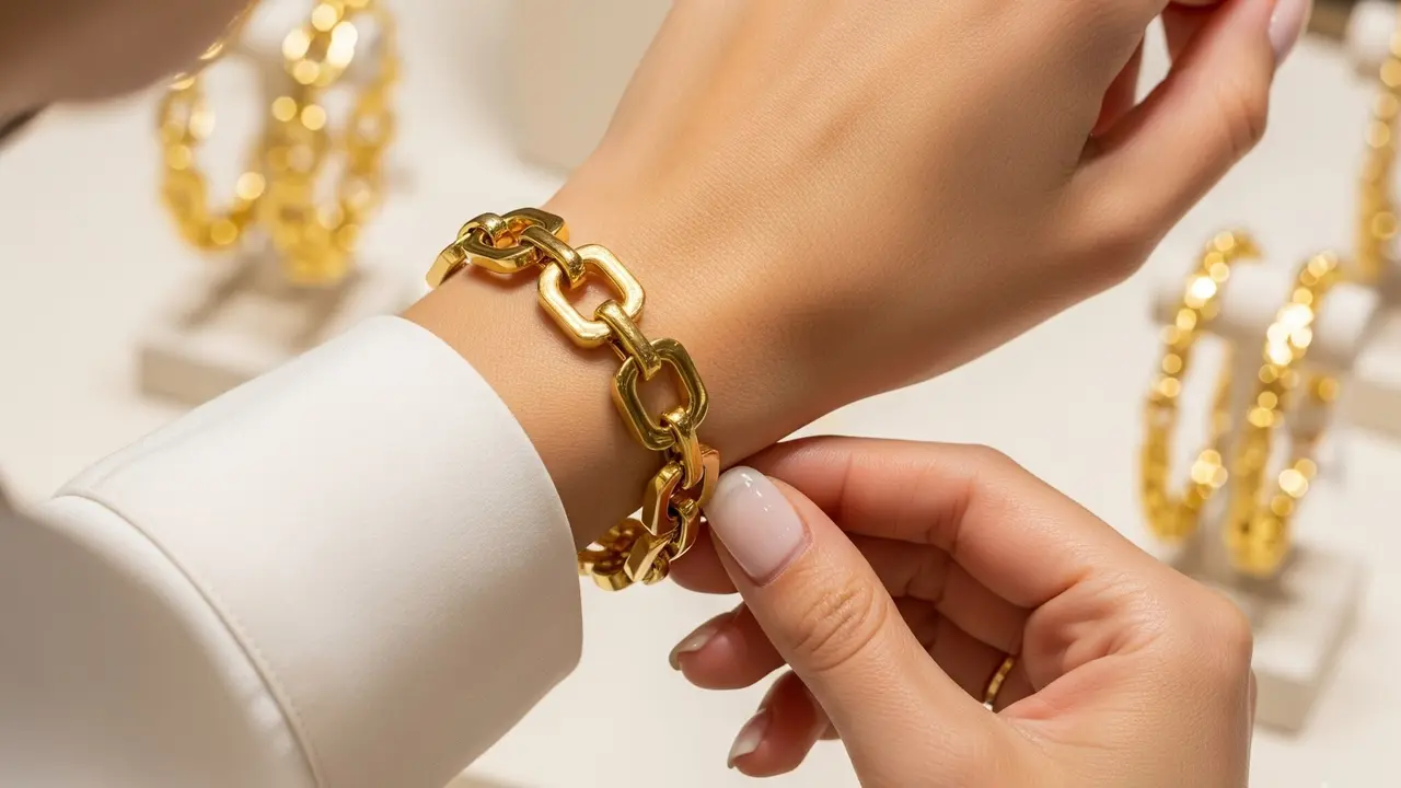 Gelang Emas 5 Gram 22 Karat Terbaru 2025