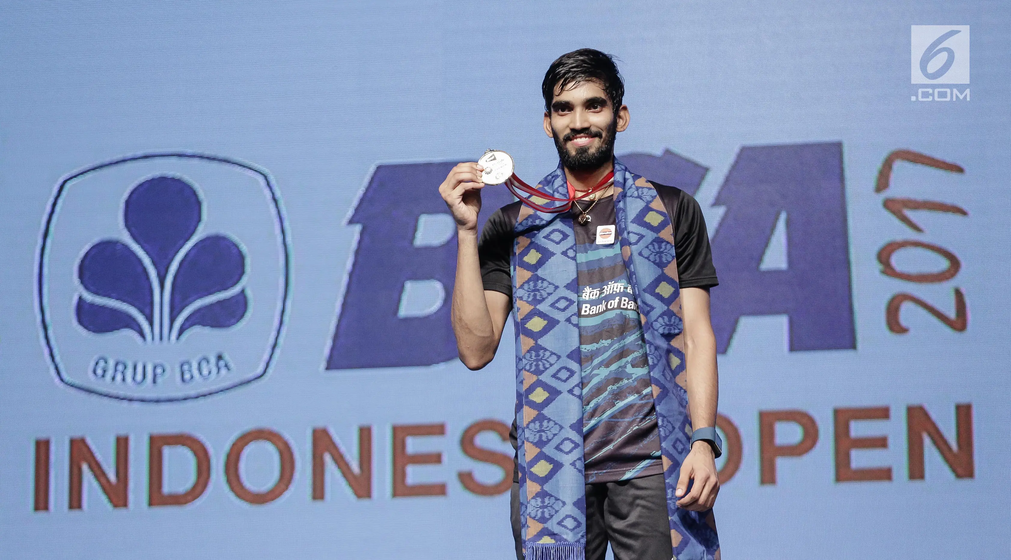 Tunggal putra India Kidambi Srikant juara Indonesia Open Superseries Premier 2017