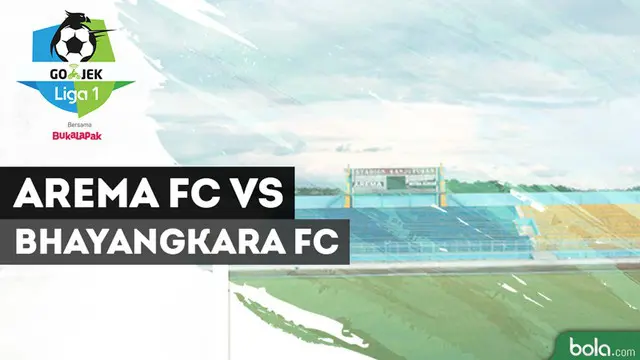 VIDEO: Highlights Liga 1 2018, Arema FC Vs Bhayangkara FC 4-0