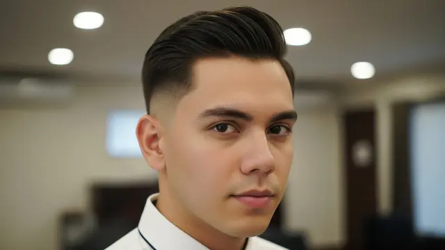 Model Rambut Pria Agar Terlihat Muda dan Segar /Ilustrasi gambar AI