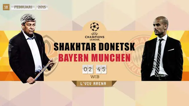 Shakhtar Donetsk vs Bayern Munchen 