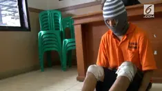 Seorang pria nekat melakukan aksi begal terhadap sebuah motor milik anggota kepolisian.