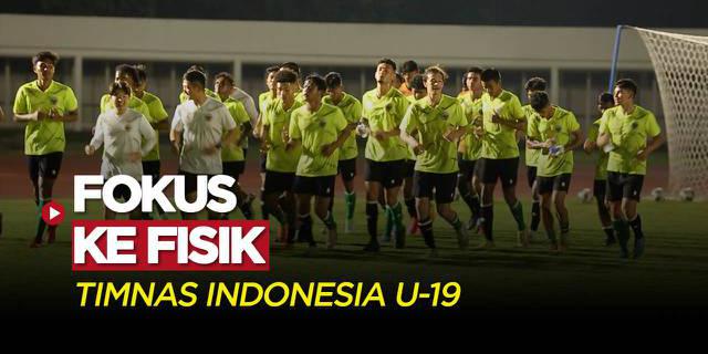 VIDEO: Fokus ke Fisik, Timnas Indonesia U-19 Gelar Latihan Perdana Jelang Piala AFF 2022