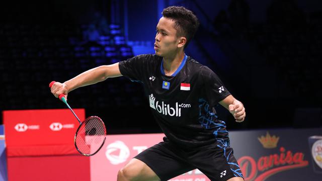 Anthony Sinisuka Ginting, Denmark Terbuka 2018