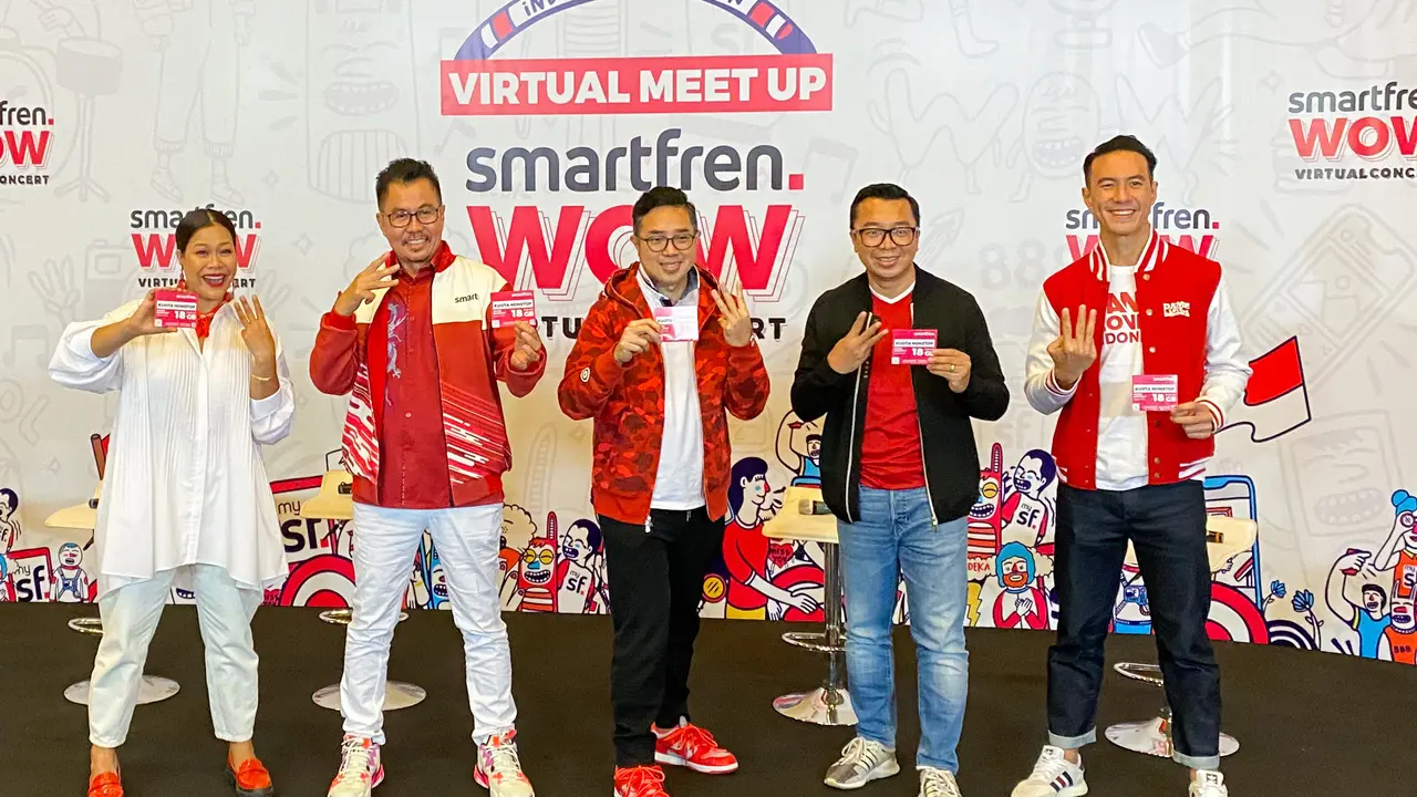 Smartfren WOW Virtual Concert Angkat Tema Indonesia Gue Keren