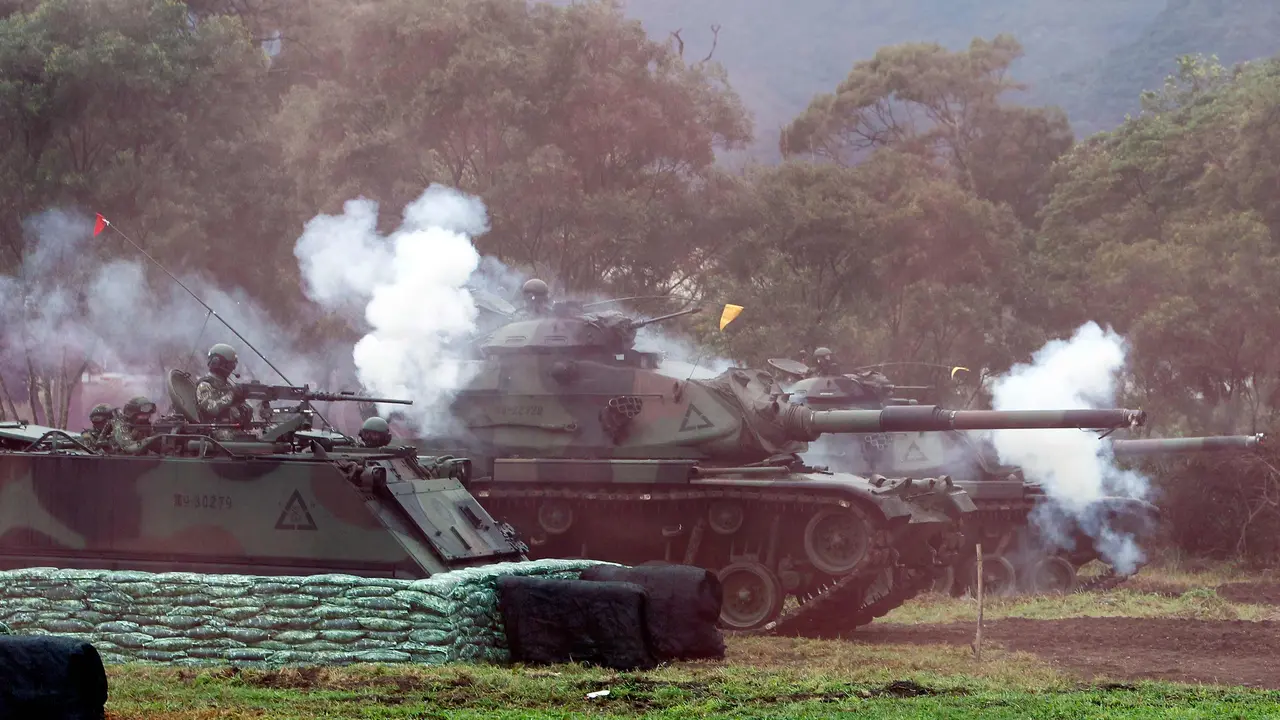 Latihan Militer Tentara Taiwan