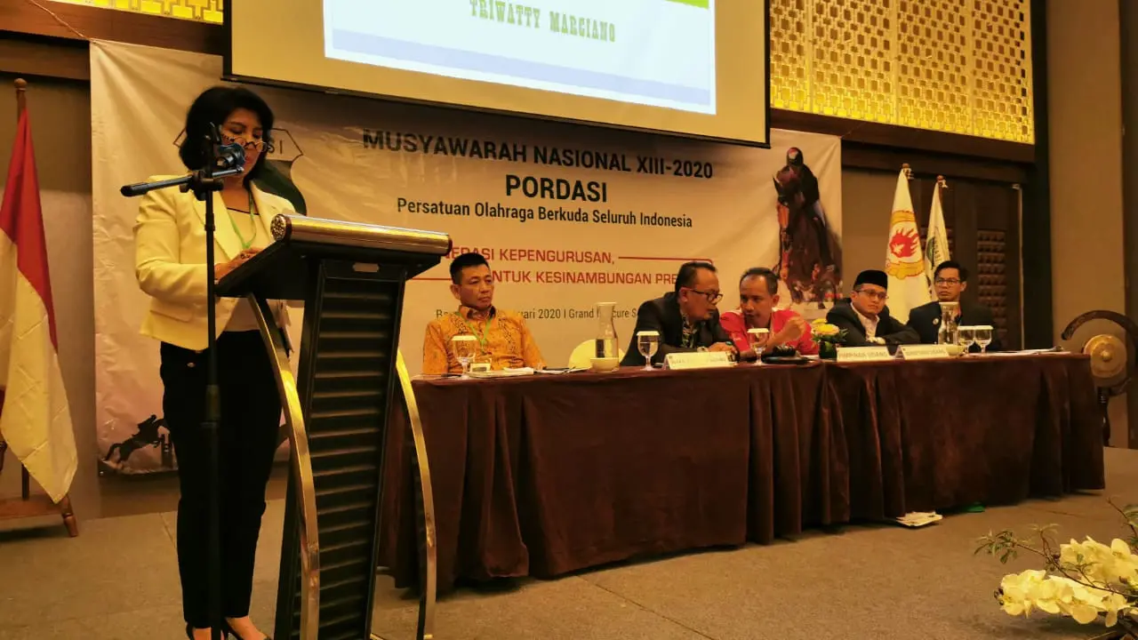 Triwatty Marciano Resmi Jadi Ketum PP Pordasi