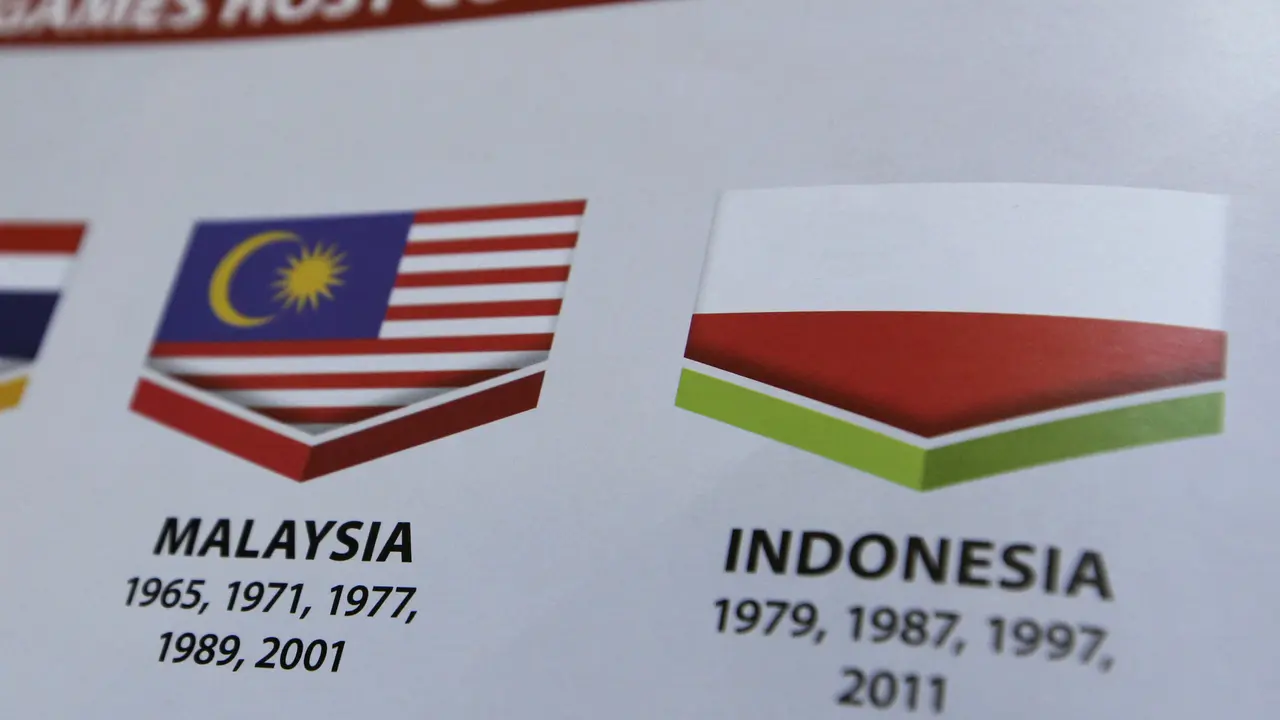 SEA Games 2017, Bendera Terbalik