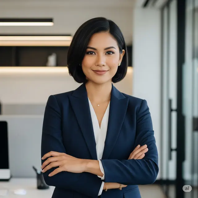 Gaya Rambut untuk Wanita Karier Usia 30-an. Foto: Gemini