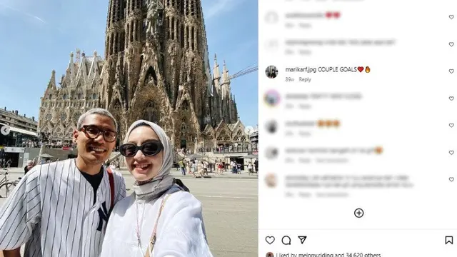 Gita Savitri dan Paul Partohap (Instagram/gitasav)