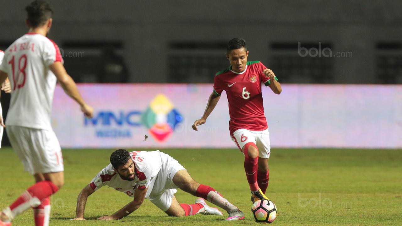 Timnas Indonesia U-23, Timnas Suriah U23, Bola.com, Evan Dimas