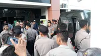 Sidang pembunuhan bocah dalam karung digelar di Pengadilan Negeri Cibinong, Bogor, Jawa Barat. (Liputan6.com/Achmad Sudarno)