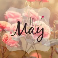 Ilustrasi Bulan Mei (via pinterest.com)
