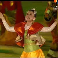 Rossa dalam Opening Ceremony Asian Games 2018 (SCTV)