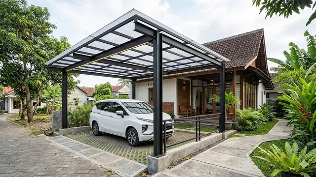 Inspirasi Desain Carport yang Cocok untuk Rumah Kampung