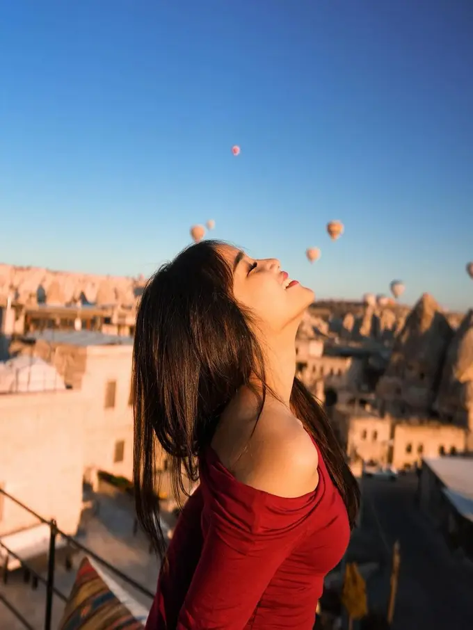 Potret Fuji di Cappadocia (Sumber: Instagram/fuji_an)