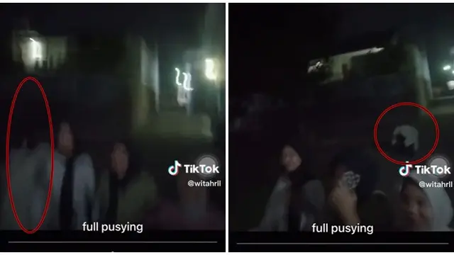Viral Penampakan Sosok Seram Ini Terekam Jelas Sedang Kayang, Bikin Merinding