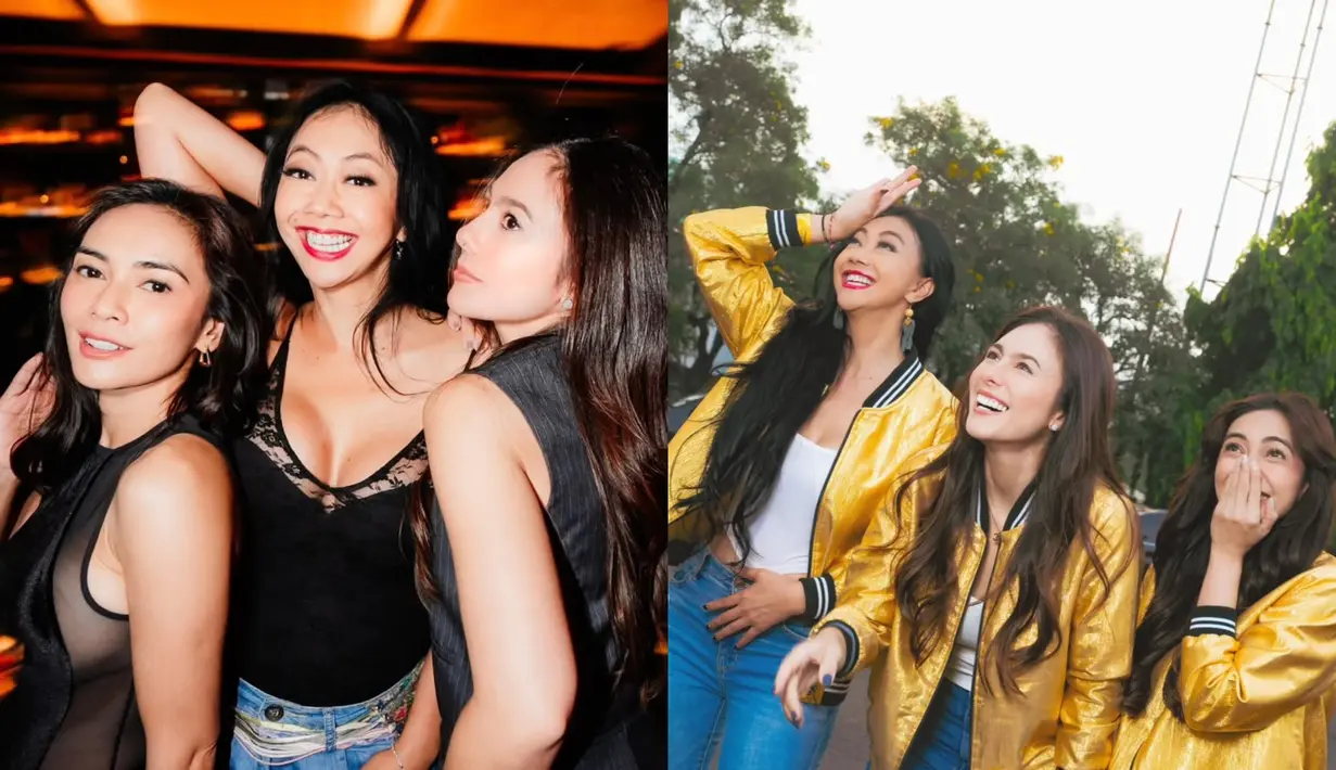 Wulan Guritno, Asri Welas, dan Masayu Anastasia tampil menyala di usia 40 tahun. Bermain TV Series bersama, ketiganya buktikan usia bukan  halangan untuk tampil slay [@wulanguritno]