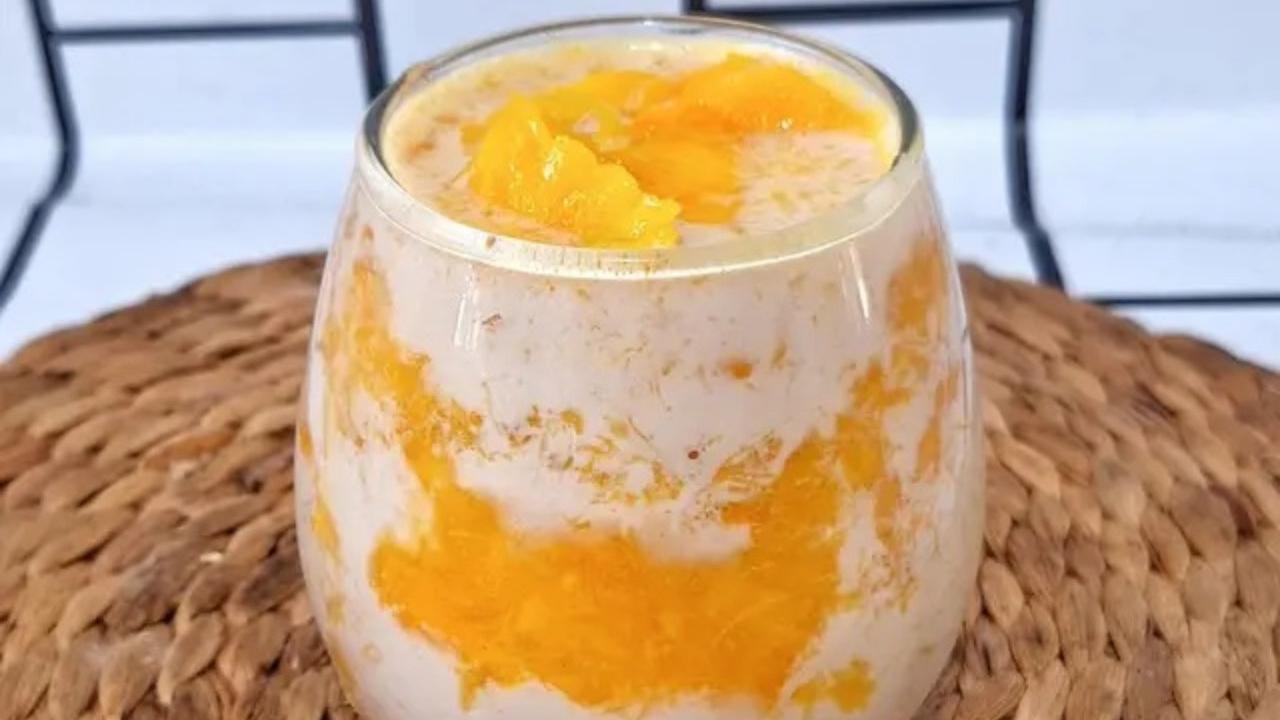 Resep mangga kocok susu. (dok. Cookpad @mejamakankita)