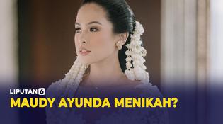VIDEO: Unggah Foto Bergaun Pengantin, Maudy Ayunda Menikah?