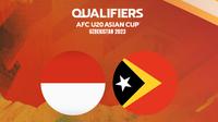 Piala Asia U-20 - Timnas Indonesia U-20 Vs Timor Leste (Bola.com/Adreanus Titus)