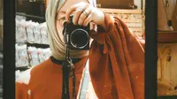 Ilustrasi Gaya Crinkle Hijab./ Pexel.com/  Ayşe
