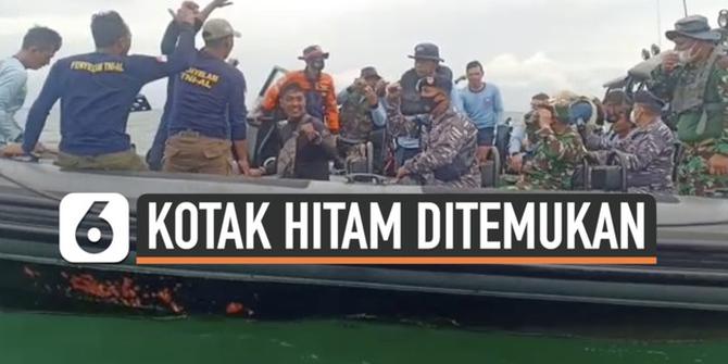 VIDEO: Tim SAR Gabungan Temukan Black Box atau Kotak Hitam Sriwijaya Air SJ182